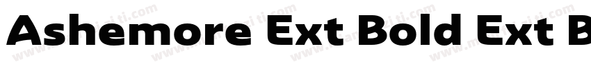 Ashemore Ext Bold Ext Bold字体转换